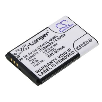 Honeywell SL62 SL42 SL22 Captuvo Sled Battery (p/n 26111710 3159122) - 1
