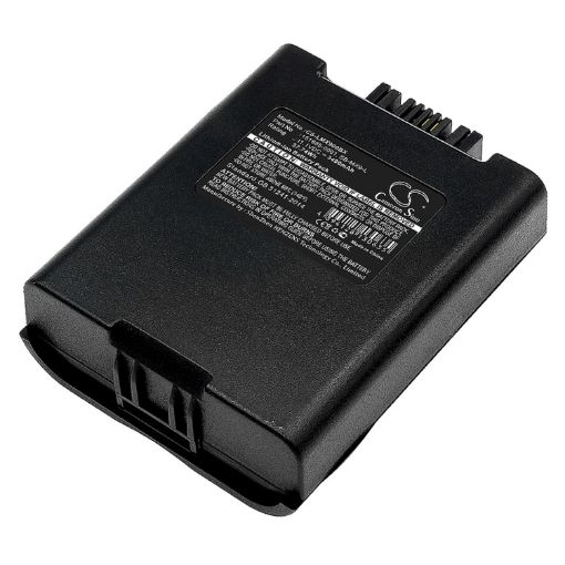 Battery for Lxe MX9H MX9AB4M0K1FCBDA0S0RTUSW600 MX9 FC3 161888-0001 - 1