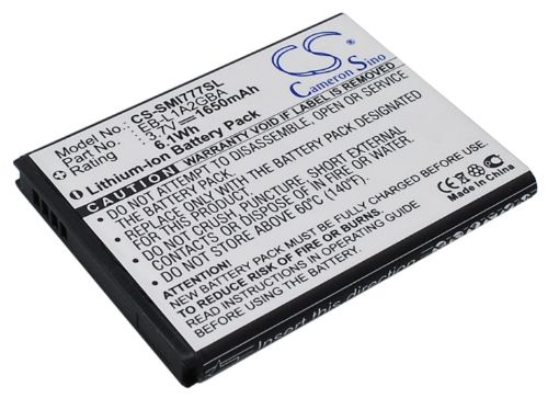 Picture of Battery for Samsung SGH-I777 Galaxy S II 4G Galaxy S II Galaxy Attain 4G Attain (p/n EB-L1A2GB EB-L1A2GBA)