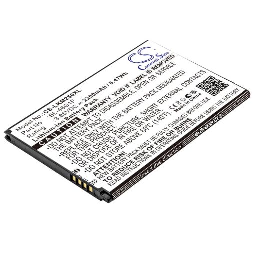 LG X400 VS501 TP260 MP260 Battery BL-46G1F for K20 V Plus K8V 2017 - 1