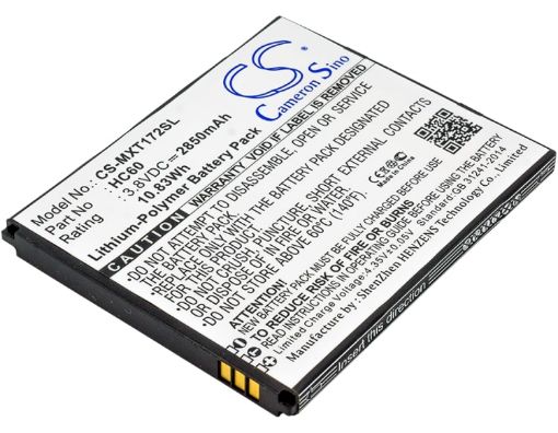 Motorola XT1725 XT1724 XT1723 Moto C Plus Battery HC60 Dual SIM - 1