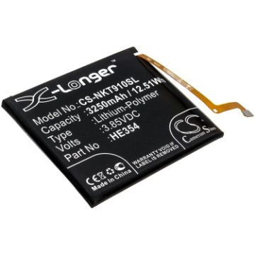 Nokia TA-1087 TA-1082 9 PureView Battery HE354 - 1