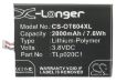 Tcl S950T S950 Battery Replacement - 5
