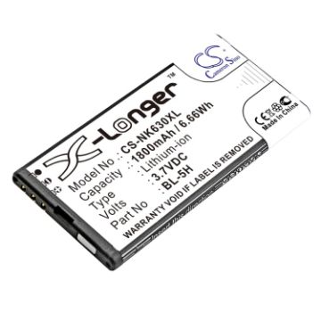 Battery for Microsoft Lumia 638/636/635/630 Dual SIM (BL-5H) - 1