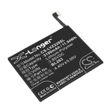 Zuk Z2 Pro Ultimate/Exclusive Edition Battery BL263 TD-LTE - 1