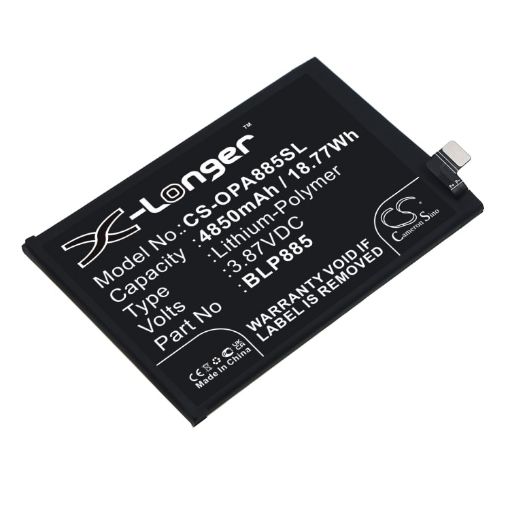 Oppo CPH2333 A96 Battery BLP885 Replacement - 1