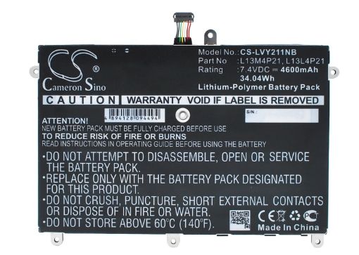 Lenovo Yoga 2 11 Battery 11.6" Ideapad 2332 20428 L13L4P21 - 1