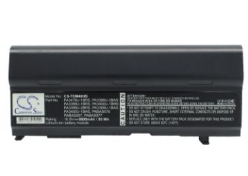 Picture of Battery for Toshiba Tecra S2-175 Tecra S2-159 Tecra S2-155 Tecra S2-131 Tecra S2-128 Tecra S2-107 Tecra S2 (p/n PA3399U-1BAS PA3399U-1BRS)