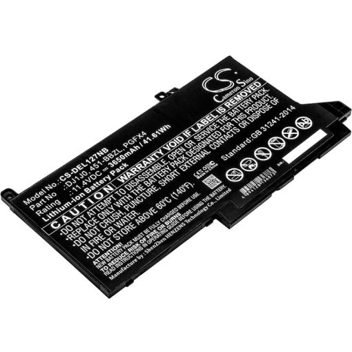 Battery for Dell Latitude 7490/7480/7280 (p/n 451-BBZL DJ1J0) - 1