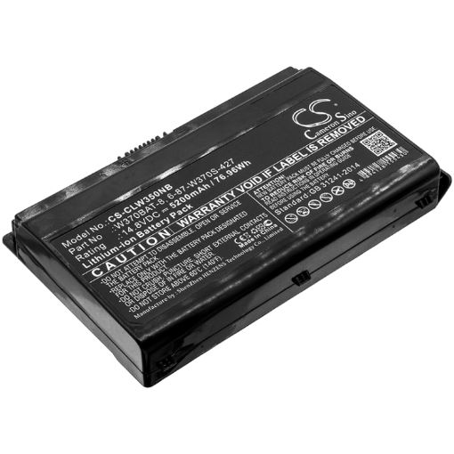 Battery for Clevo XMG A723 A722 A523 A522 W370SS W355ST W350ST - 1