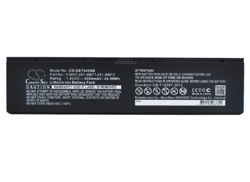 Dell Latitude E7450 E7440 Battery 0D47W 34GKR 14 7000 Series - 1