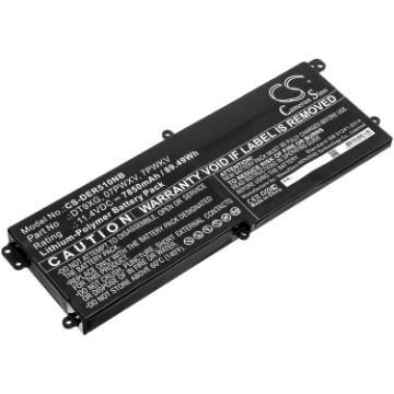 Dell Area-51m Battery 07PWXV 7PWKV ALWA51M-D1969PW D1968W D1766W - 1