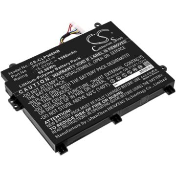 Battery for Mifcom SG7-RTX 2070 P970RF/EN/ED (P970BAT-4) - 1