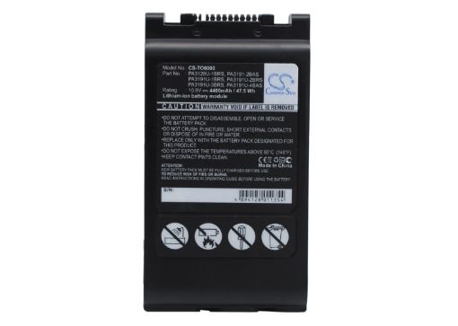 Battery for Toshiba Tecra TE2100 TE2000 M7 PA3128U-1BRS PA3191-2BAS - 1