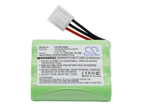 Ingenico EFT930P/G/B Battery (p/n 1044B3N150SV3-39270 251360788) - 1