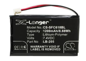Picture of Battery for Safescan 6185 (p/n 131-0477 LB-205)