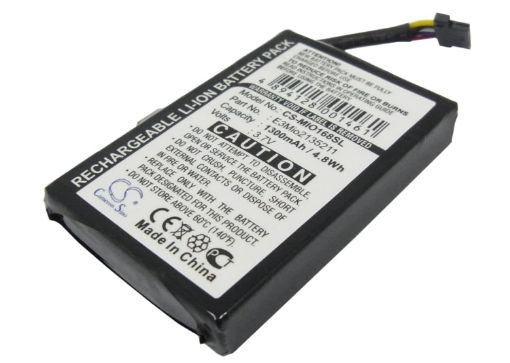 Battery for Mitac Mio 169 168RS 168C 168 Plus (p/n E3MIO2135211) - 1