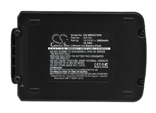 20V MAX Battery for Worx WX373 WX156 WA3527 Brushless Impact Drill - 1