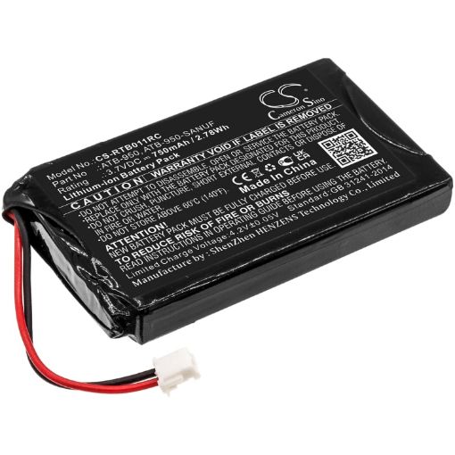 RTI TheaterTouch T2+ T2 T1B T1 Battery (p/n 40-210154-17) - 1