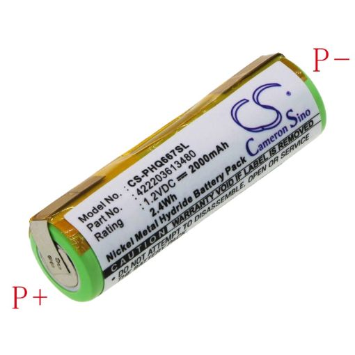 Philips YS502 RQ320 PQ222 PQ212 Norelco Battery 138-10584 - 1
