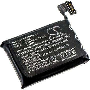 Picture of Battery for Apple Watch Series 3 LTE 38mm Watch Series 3 4G 38mm MRQE2LL/A MR352LL/A MR2W2LL/A MQL62LL/A MQKY2LL/A MQKX2LL/A (p/n A1848)