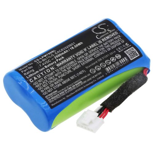 Picture of Battery for Lg Xboom Go PK7 PK7 PJS9W PJ9B PJ9 NP7550 Music Flow P7 (p/n EAC63320601 EAC63918901)