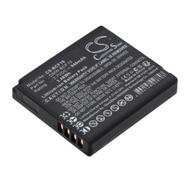 Panasonic Lumix Battery CGA-S/106B CGA-S/106C for DMC-TS4 & FH3 - 1