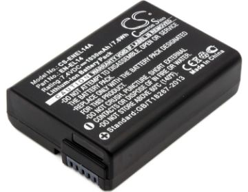 Nikon DSLR Battery EN-EL14 for D5600 D5300 D5200 D5100 D3300 D3200 - 1