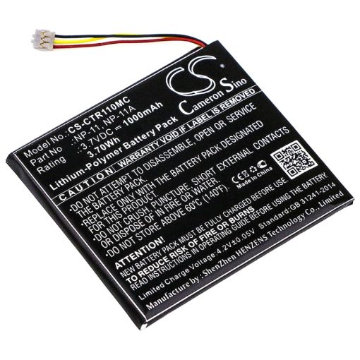 Casio TR-M11 TR Mini Battery (LIS1639CSPC NP-11) - 1