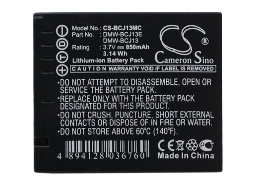 Battery for Panasonic Lumix DMC-LX7 Series (DMW-BCJ13) - 1