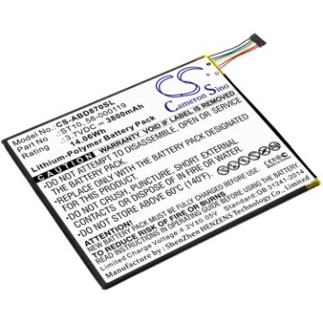 Picture of Battery for Amazon SR87MC SR87CV Kindle Fire HD 10.1 Kindle Fire HD 10 B00VKIY9RG (p/n 26S1008 58-000119)