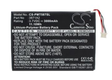 Battery for Prestigio PMT5877C Multipad 7.0 Ultra Duo 3871A2 - 1