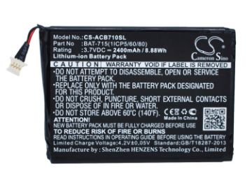 Acer Iconia Tab B1-710 B1-A71 Battery BAT-715 KT.00103.001 - 1