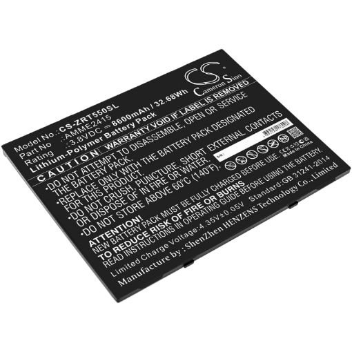 Zebra ET55 ET50 Battery (p/n AMME2360 AMME2415) - 1
