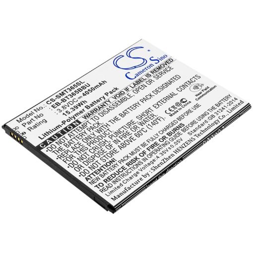 Samsung Galaxy Tab Active 2 Battery SM-T395 SM-T390 EB-BT365BBC - 1