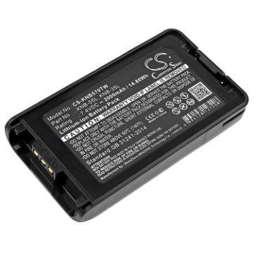 Kenwood TK Series Battery KNB-24L KNB-35L Replacement - 1