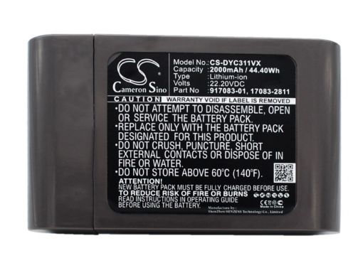 Battery for Dyson DC44/DC35 Animal Total Clean (p/n 17083-2811) - 1