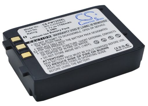 Panasonic WX-CT2050 WX-CH2050 Ultraplex II 2051 Battery 2050BAT 2051BAT - 1