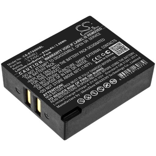 Eartec UltraLITE HUB LX600LI Battery for Hub Systems - 1
