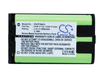 Battery for Ge TL96411 TL86411 TL26411 (p/n TL26411) - 1