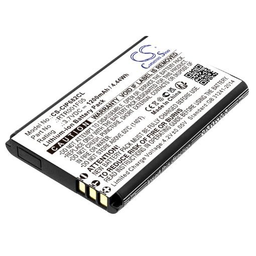 Cisco IP DECT 6825 6800 CP6825-3PC-K9 Battery RTR001F05 - 1