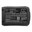 Picture of Battery for Bosch Unlimited Serie 6 Unlimited ProPower Serie 8 Unlimited Gen2 Serie 8 Unlimited 7 ProAnimal (p/n 1600A005B0 17002207)