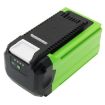 40V Battery for Greenworks Axial Blower 5108402AZ Cordless Leaf Blower - 1