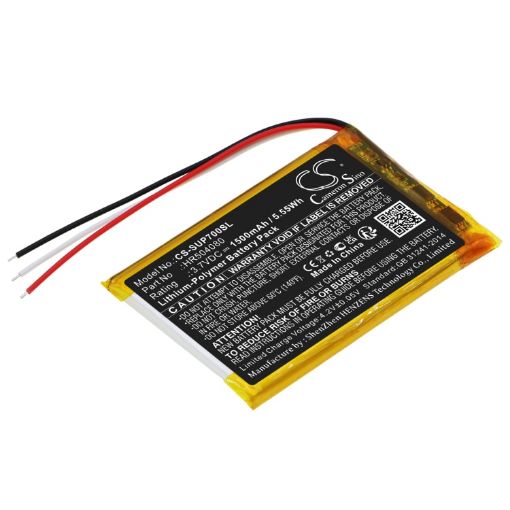 Serioux URBAN PILOT UPQ700 Battery HR504080 Replacement - 1