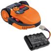Battery for Worx WR115MI WR110MI WR106SI WR105SI WR104SI WR103SI - 6