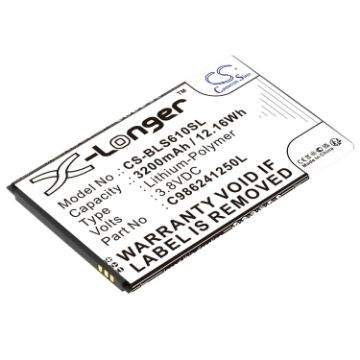 Battery for Blu Studio Mega S610 Advance A6 A190P C986241250L - 1