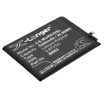 Redmi 22011119TI 10 Prime Battery (p/n BN63) - 1