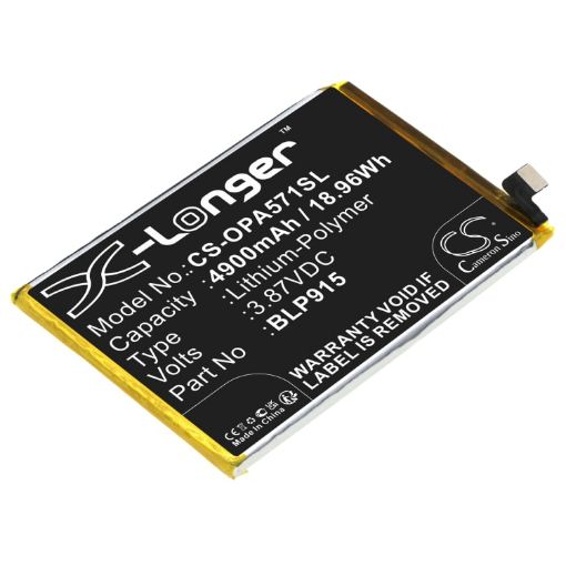 Oppo A57 5G 2022 Battery BLP915 Replacement PFTM20 - 1