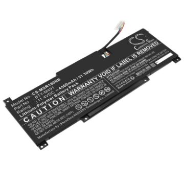 Picture of Battery for Msi Summit B15 A11MTU Summit B15 A11MT-693TW Summit B15 A11MT-289TR Summit B15 A11MT-285JP Summit B15 A11MT-275TH (p/n BTY-M491)