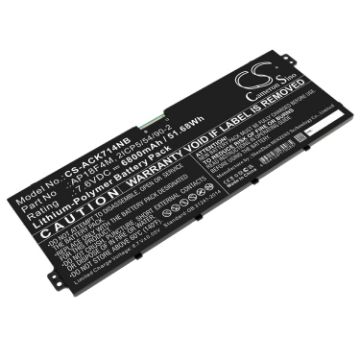 Picture of Battery for Acer Spin 7 SP714-61NA-S936 Spin 7 SP714-61NA-S8Z7 Spin 7 SP714-61NA-S7ES SPIN 7 SP714-61NA-S775 (p/n 2ICP5/54/90-2 AP18F4M)